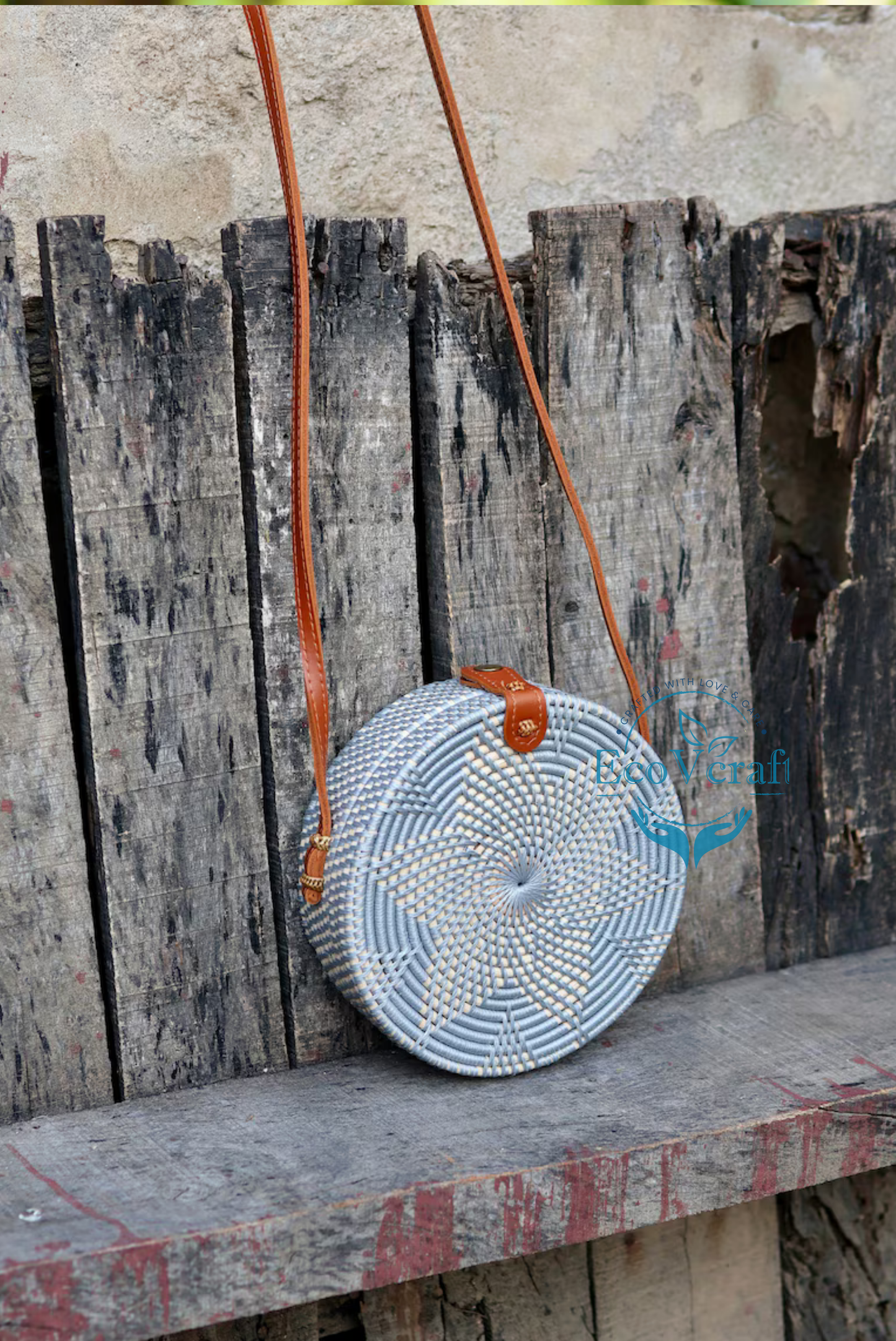 Star Grey Round Sling Bag