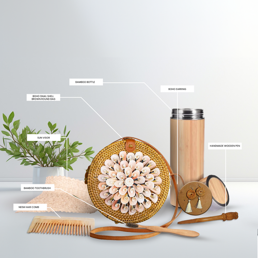 bamboo products for women , stylish eco-friendly , unique gift , trendy , handmade, handcrafted, handwoven