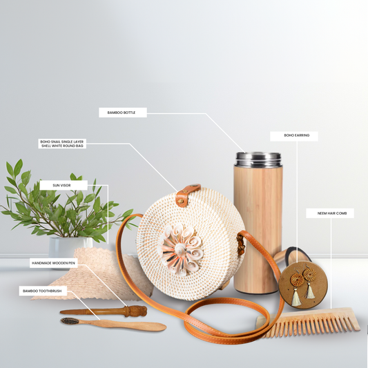 bamboo products for women , stylish eco-friendly , unique gift , trendy , handmade, handcrafted, handwoven