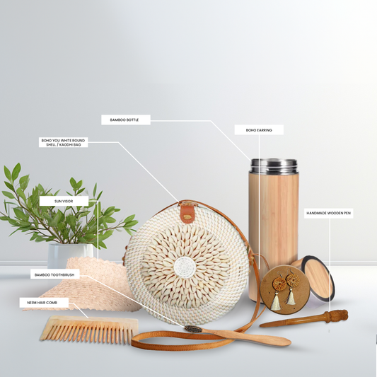 bamboo products for women , stylish eco-friendly , unique gift , trendy , handmade, handcrafted, handwoven