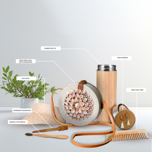 bamboo products for women , stylish eco-friendly , unique gift , trendy , handmade, handcrafted, handwoven