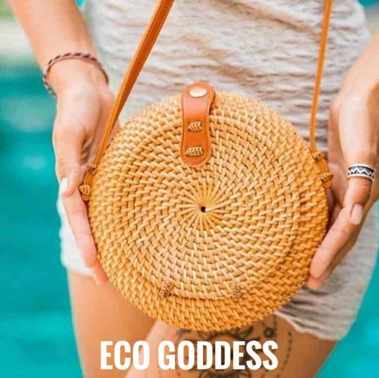 Eco Goddess Brown Bowl Bag