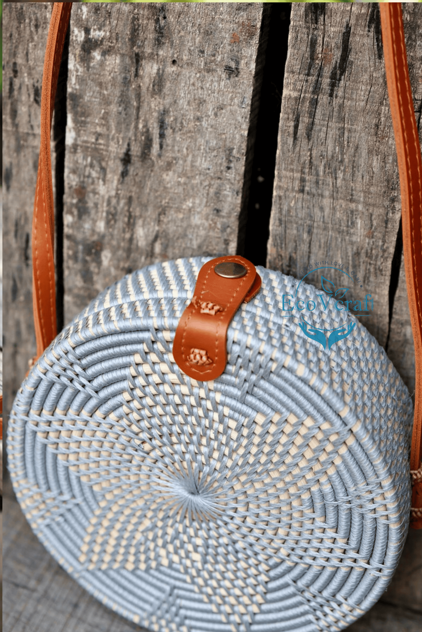 Star Grey Round Sling Bag