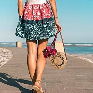 Eco Star Brown Round Bag