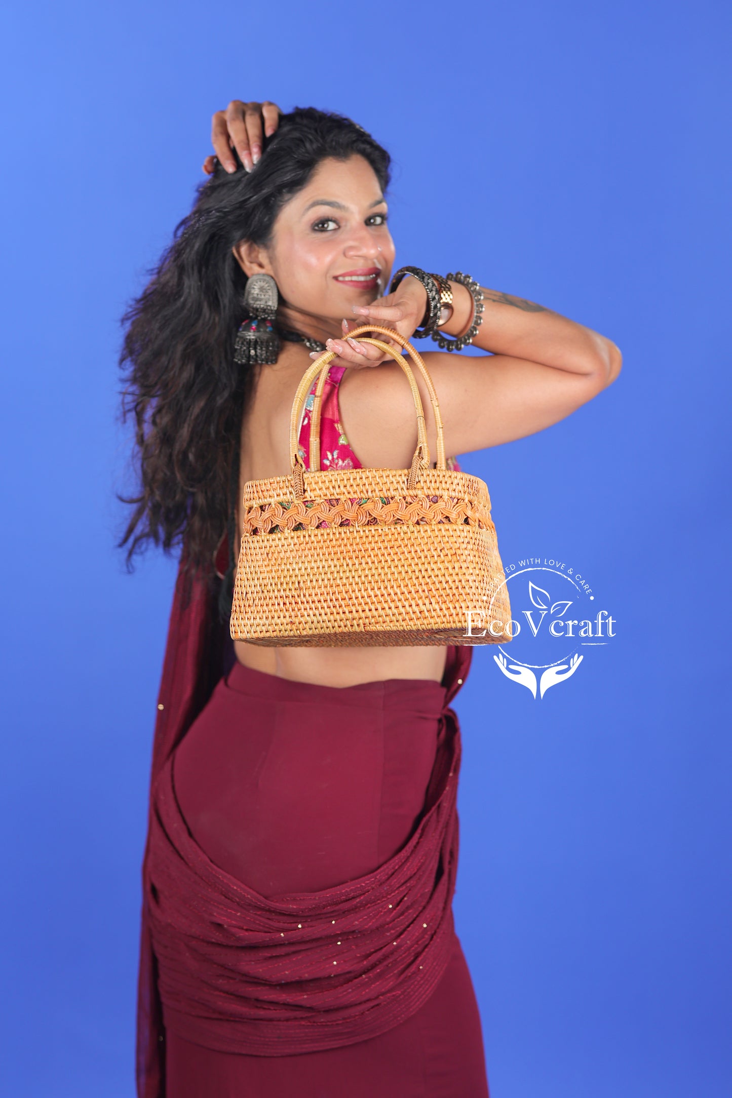 Eco Chic Brown Tote Bag