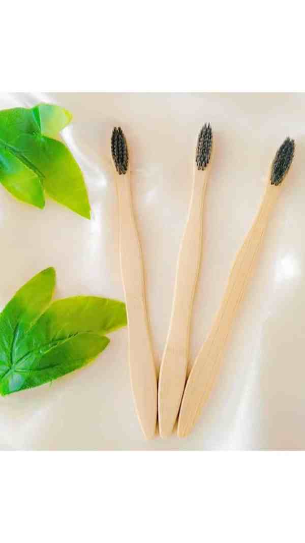 Bamboo Toothbrush Pack Of 3