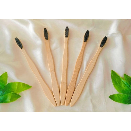 Bamboo Toothbrush Pack Of 5