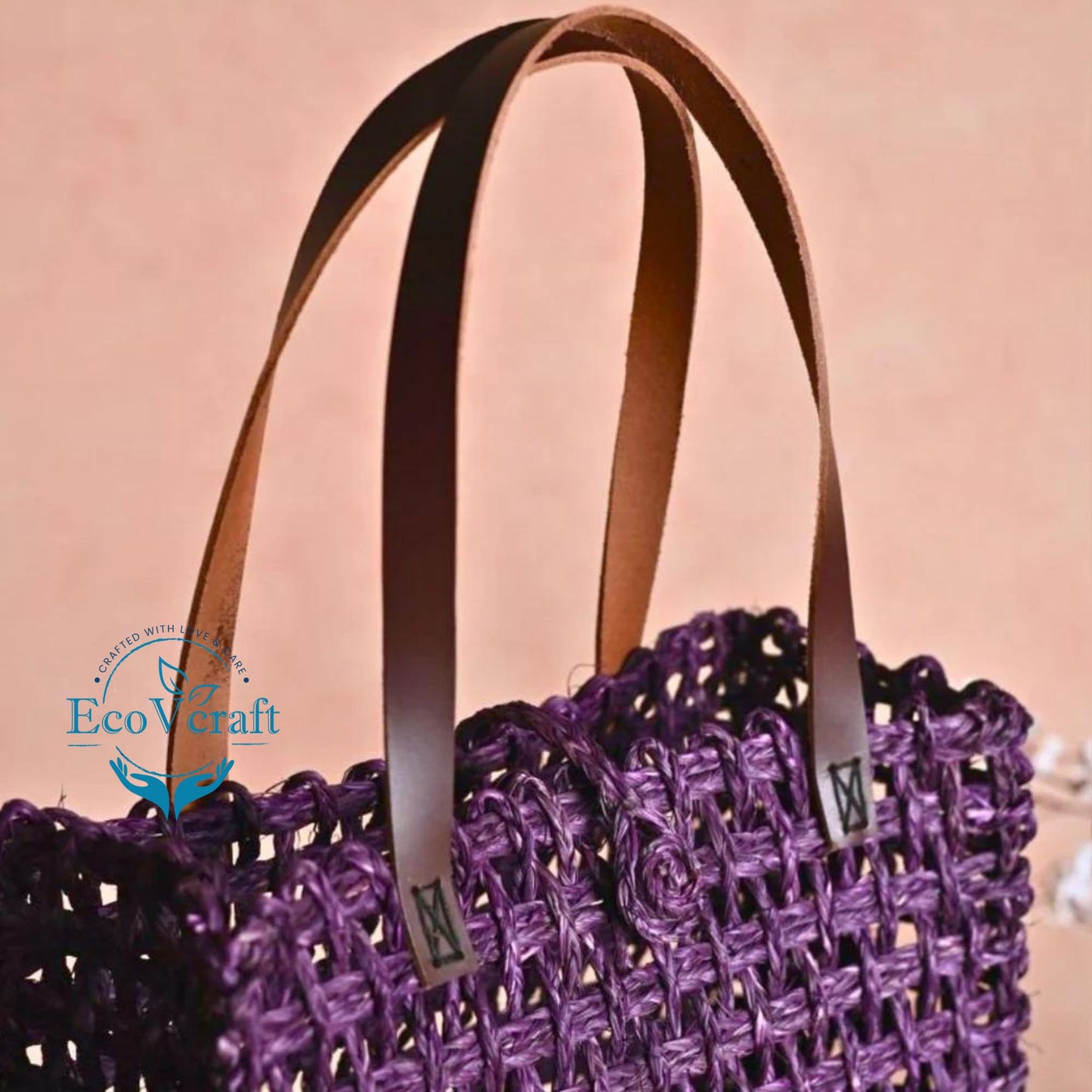 Handmade Sabai Grass Mesh Bag