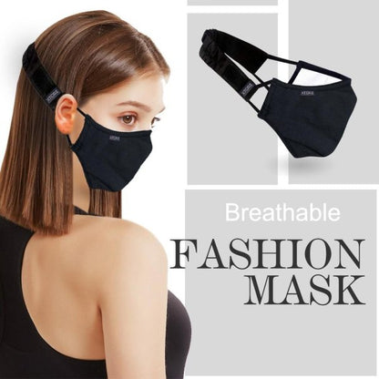Black Breathable Fashion Mask